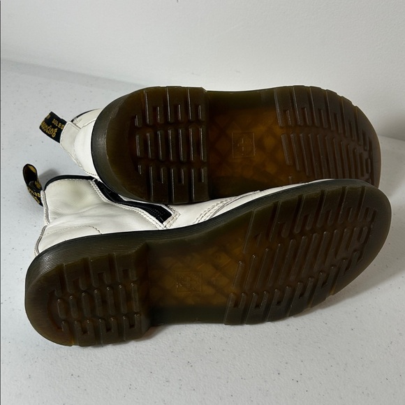 Dr. Martens Girl’s White Combat Boots - Picture 5 of 6